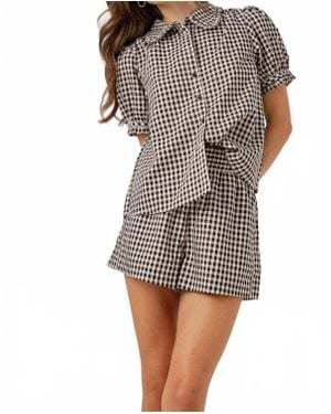 Sundays Virginie Button Up Shirt - Gray