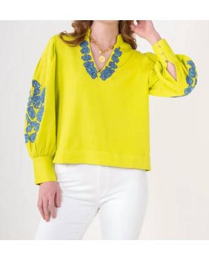 Emily Mccarthy Hampton Top - Yellow