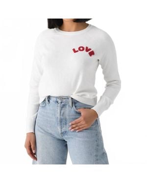 J. Society Love Crew Sweater - Blue