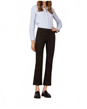 Avenue Montaigne Leo Flare Cut Pants - White