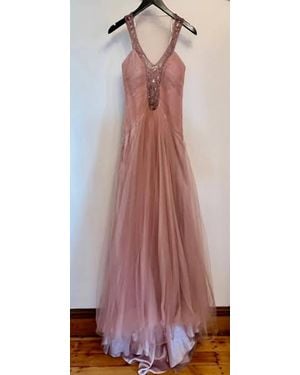 Alberto Makali Gown - Brown
