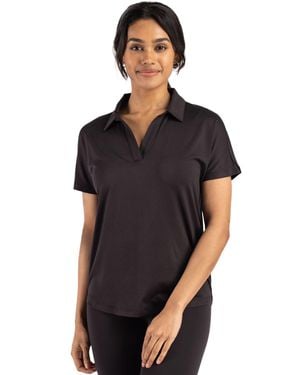 Cutter & Buck Coastline Epic Comfort Recycled Dolman Polo - Black