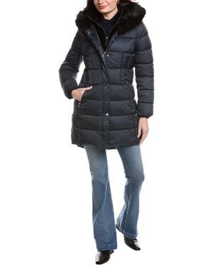 Tahari Dana Puffer Jacket - Black