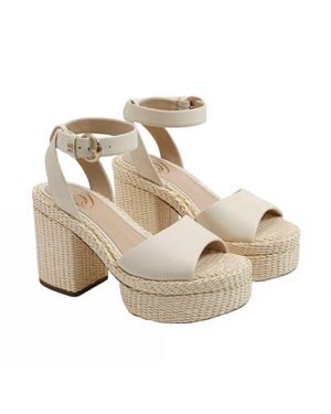 Sam Edelman Immie Heeled Sandal - Metallic