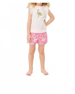 Lilly Pulitzer Girl's Clementine Short - Red