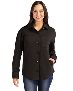 Cutter & Buck Roam Eco Recycled Shirt Jacket - Black