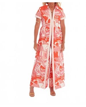 CK BRADLEY Coulotte Jumpsuit - Red