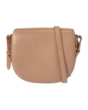 Alexander Wang Leather Studded Shoulder Bag - Natural