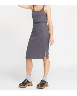 Volcom Lil Rib Skirt - Blue