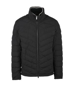 Paul & Shark Polyester Centogrammi Down Jacket - Black