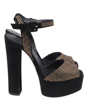 Giuseppe Zanotti Studded Platform Sandals - Black