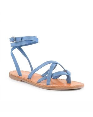 Seychelles Happy Go Lucky Wrap Sandals - Blue