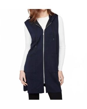 Charlie b Lp Scuba Zip Front Vest - Blue