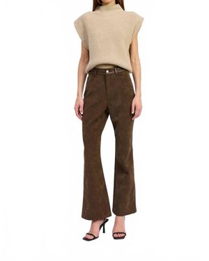 En Saison Miller Flare Pants - Natural