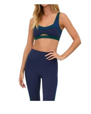 Beach Riot Moxie Sports Bra - Blue