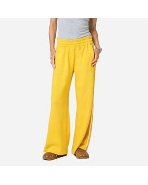 Kerri Rosenthal Weekend Palazzo Sweatpant - Yellow