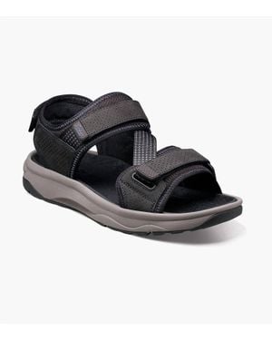 Florsheim Tread Lite River Sandal - Black