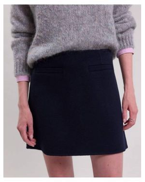 Hartford Joba Woven Skirt - Blue