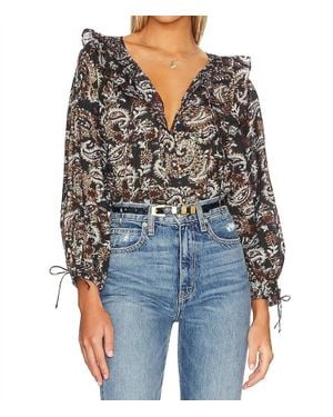 Cleobella Jillian Blouse - Blue