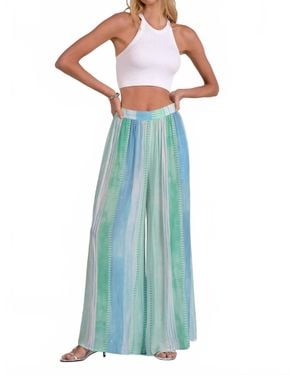 Elan The Riviera Refraction Pants - Blue