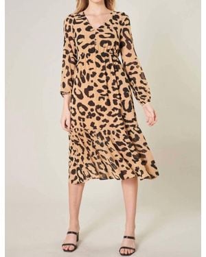 Sugarlips Java Nellie Midi Dress - Natural