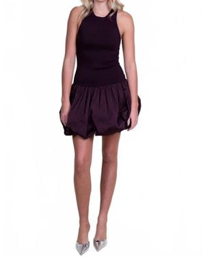A.L.C. Eloise Mini Dress - Purple