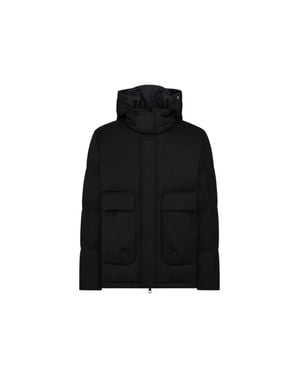 DUNO Short Duck Down 3-Layer Technical Puffer Jacket - Black