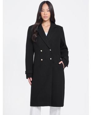 Guess Ardo Trench Coat - Black