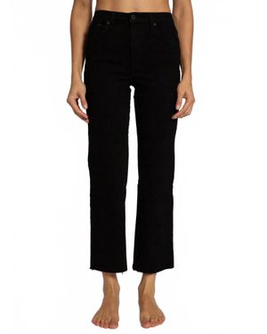 ASKK NY Resin Slim Crop Pants - Black