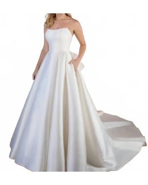 Stella York Sweetheart Wedding Dress - Gray