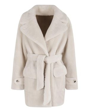 Urbancode Reversible Cream And Tan Jacket - Natural