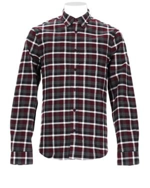 Acne Studios Check Cotton Shirt - Blue