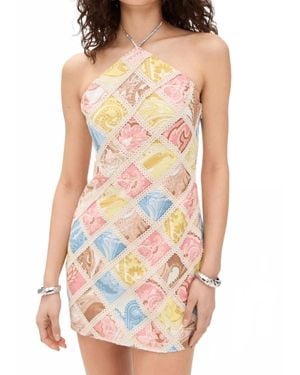 Hemant & Nandita Fiza Bodycon Mini Dress - White