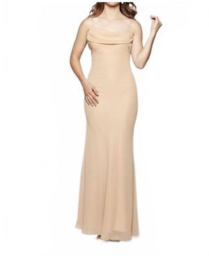 Milano Formals Flowing Muse Maxi Dress - Natural