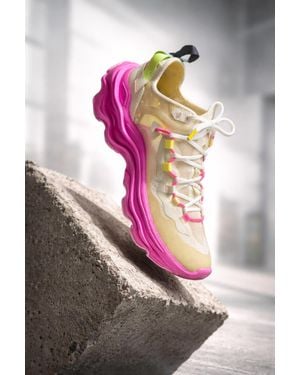 Sorel Kinetic Breakthru Tech Lace Tea Sneakers - Gray