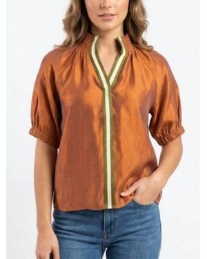 Thml Pumpkin Spice Top - Orange