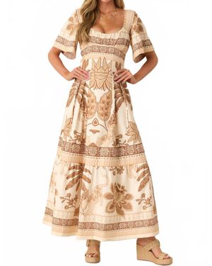 Aylaya Lisbon Dress - Natural