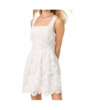 Lilly Pulitzer Cindy Skirted Romper - White