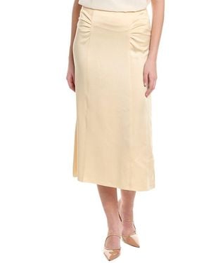 BOSS Vaniki Midi Skirt - Natural