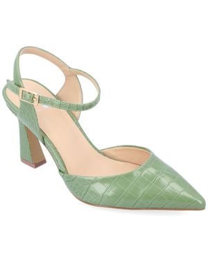 Journee Collection Collection Nixey Pump - Green