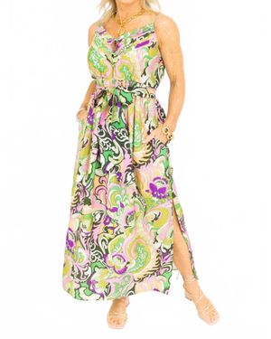J joy Sonata Dress - Metallic