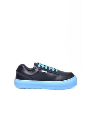 Sunnei Leather Sneakers - Blue