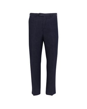 ZEGNA Ermenegildo Cropped Pants - Blue