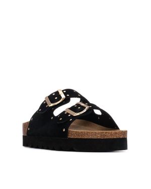 Refresh Suede Sandals - Black