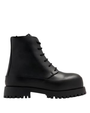 Ferragamo Nono Leather Boot in Black for Men | Lyst display picture 3