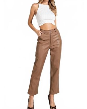 Eesome High Rise Pants - White
