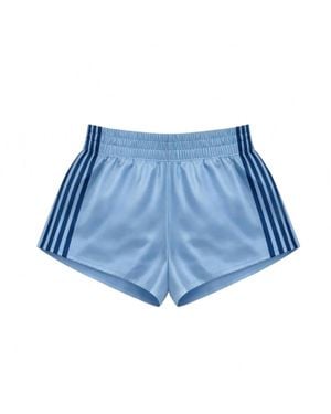 KatieJnyc Girls Jordan Shorts - Blue