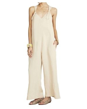 HATCH Noa Linen Blend Sweater - Natural