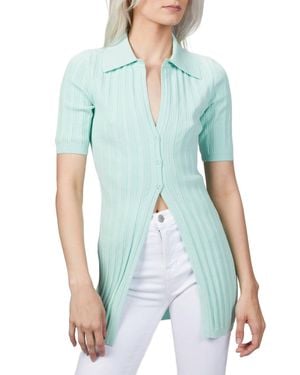 Ronny Kobo Waverly Knit Top - Blue