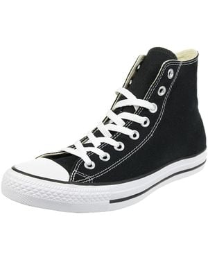 Converse Chuck Taylor All Star Canvas Hi Top Sneakers - Black